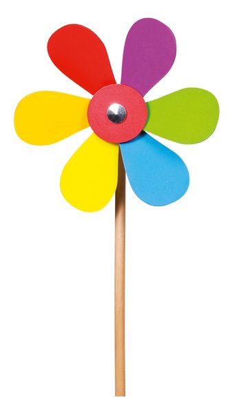 GOKI Windmühle Blume, 6 Stück