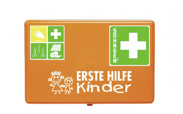 Erste Hilfe Verbandkasten, Kinder bis 6 Jahre