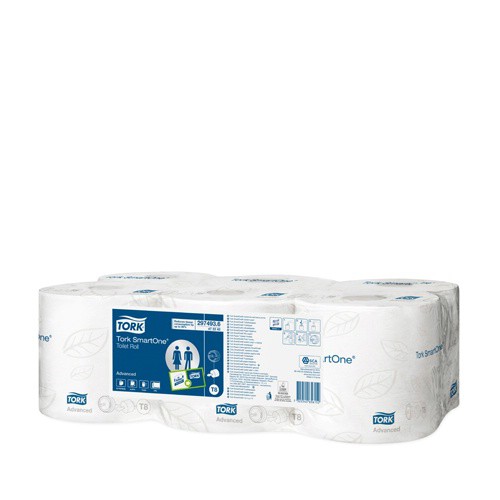 TORK SmartOne Toilettenpapier, 2-lag., weiß, 6x 1150 Bl. (472242)