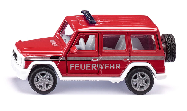 SIKU Mercedes-AMG G65 Feuerwehr Fahrzeug, ab 3 Jahre