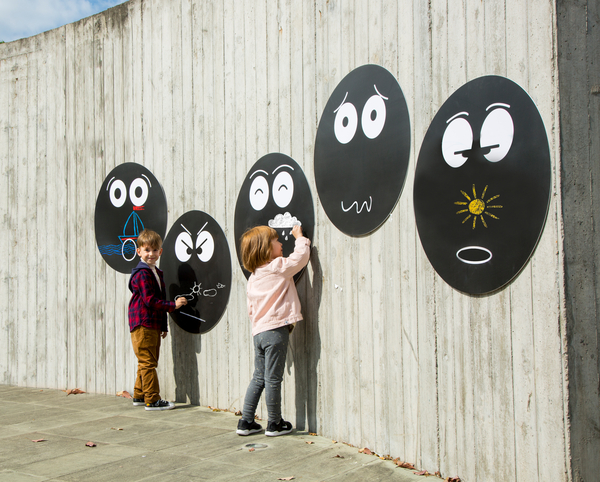 Spieltafel Emotionen - Outdoor - 5er Set