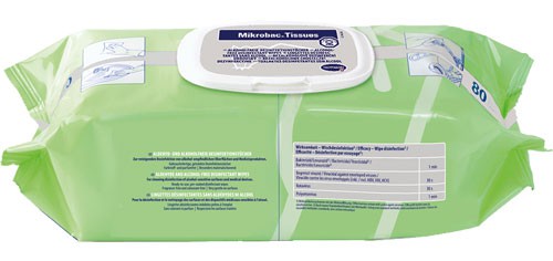 Bode Mikrobac® Tissues XXL, 40 Tücher, Desinfektionstücher 