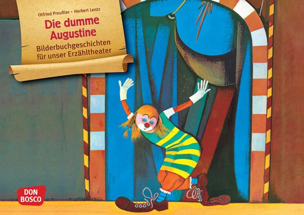 Kamishibai Bildkartenset - Die dumme Augustine