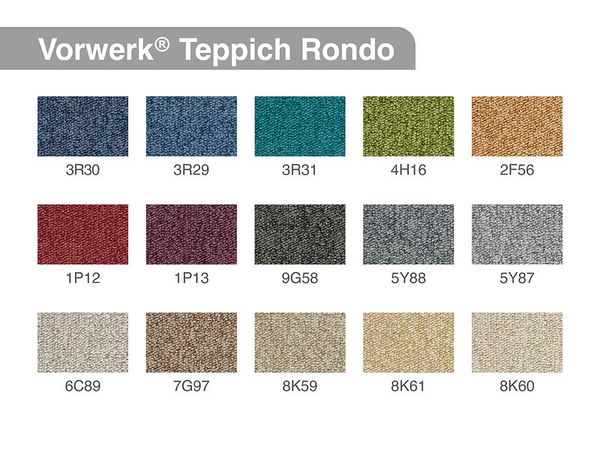 VORWERK® Teppich Rondo gekettelt, rund 300 cm, diverse Farben