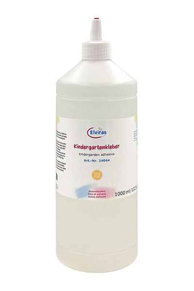 Elviras Kindergartenkleber, 1 L (ohne Lösungsmittel, leicht auswaschbar)