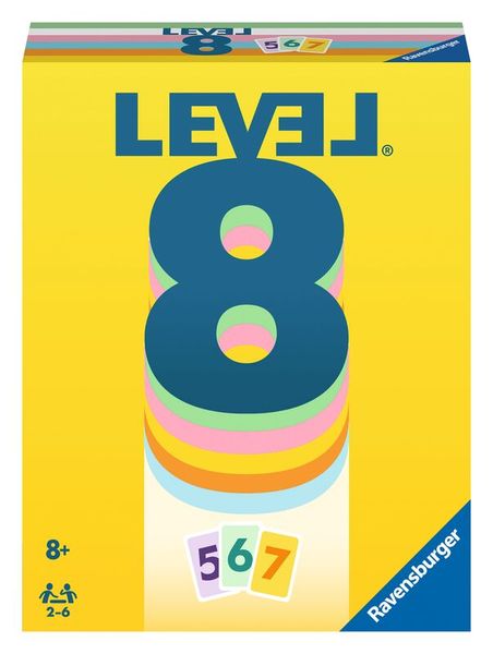 RAVENSBURGER Level 8, Kartenspiel, 2-6 Spieler, ab 8 Jahre