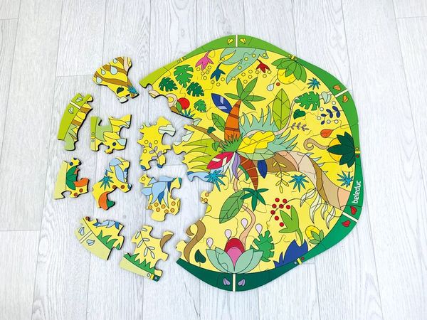 XXL Puzzle Wild Animals, 41 Teile, ab 4 Jahre