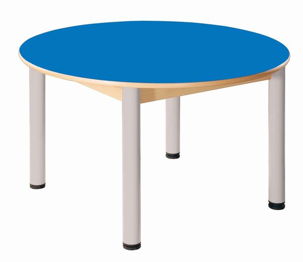 KIDZ PREMIUM Formica Tisch, rund, 100 cm, höhenverstellbar (SONDERANGEBOT)