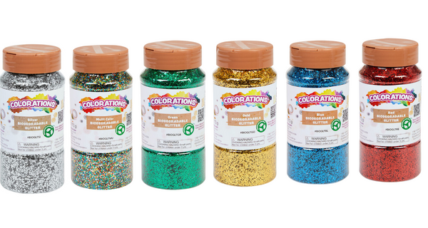 Bio-Glitter, Einzelfarben wählbar