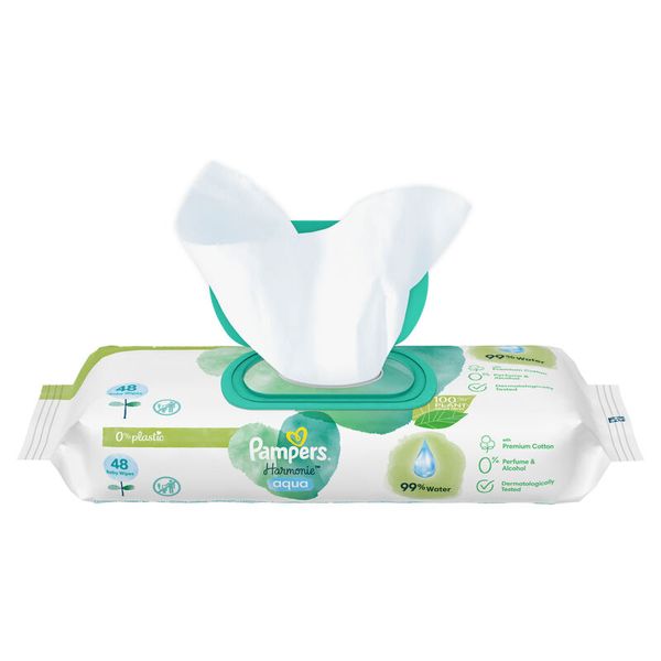 Pampers Feuchte Tücher Aqua 15x48 Stk.