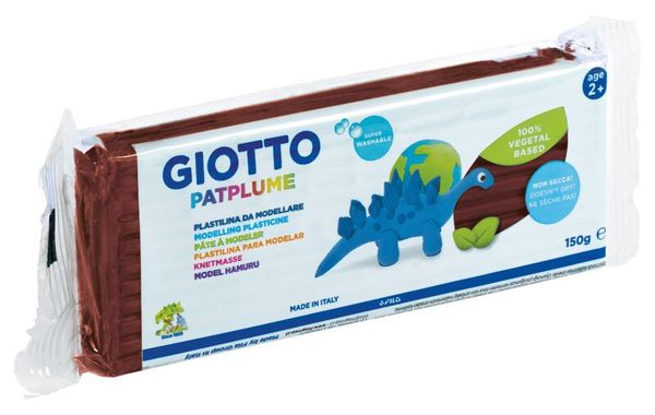 GIOTTO Patplume Kinder-Softknete, 12 x 150g, farbig sortiert