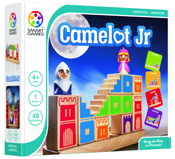 SMARTGAMES Camelot Junior, ab 1 Spieler, 4 - 8 Jahre