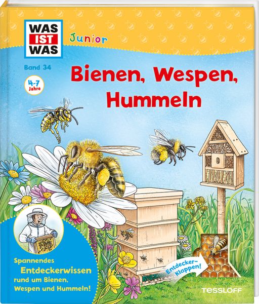 WAS IST WAS Junior Band 34: Bienen, Wespen, Hummeln