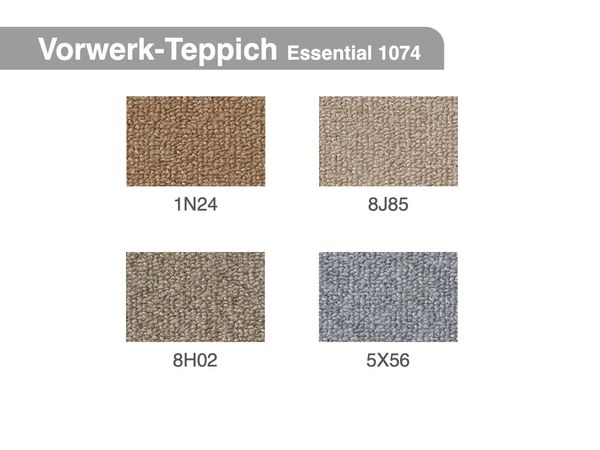 VORWERK® Teppich Parma (Essential) gekettelt, 200x200 cm, diverse Farben