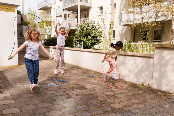 Bunte Springseile, 6 Stück