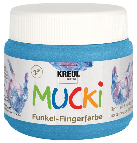 MUCKI Funkel-Fingerfarbe 4er Set