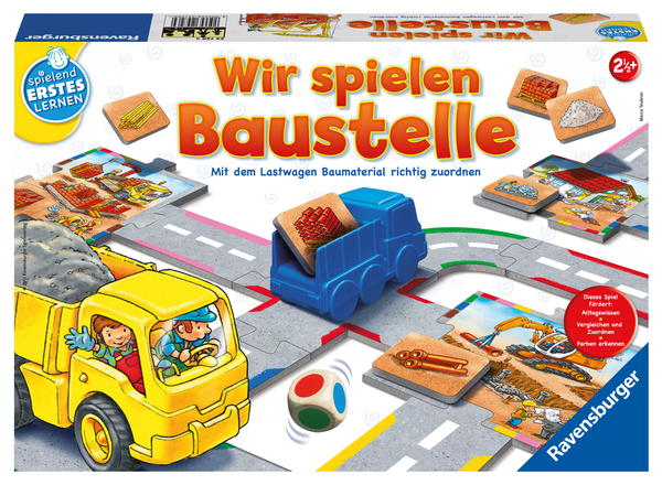 RAVENSBURGER Wir spielen Baustelle, ab 2,5 Jahre