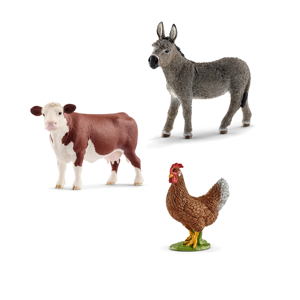 Schleich® Bauernhoftiere Set l, 3-tlg.