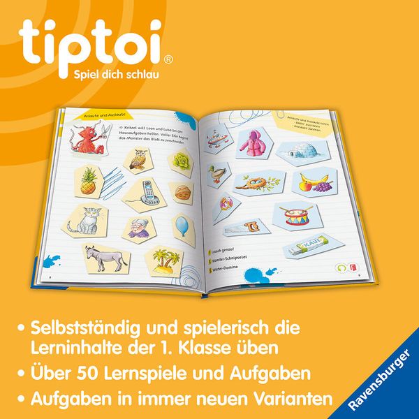 RAVENSBURGER tiptoi® Lern mit mir! Deutsch 1. Klasse, ab 6 Jahre