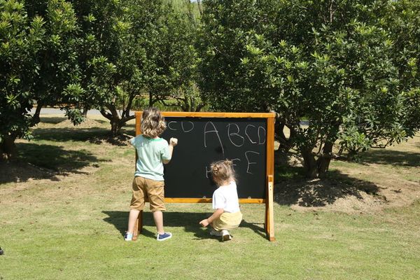 Outdoor Kreidetafel, inkl. 4 Standfüße