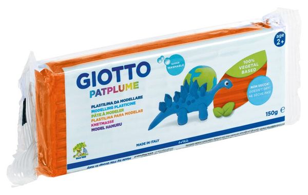 GIOTTO Patplume Kinder-Softknete, 12 x 150g, farbig sortiert