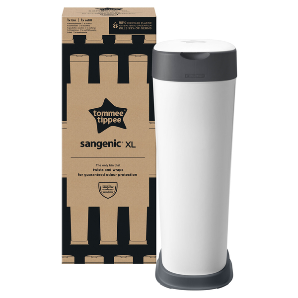 Tommee Tippee Windeleimer Twist & Click Sangenic XL, weiß