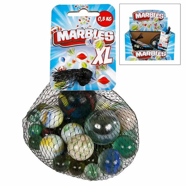 Glasmurmeln Marbles XL, 500 g