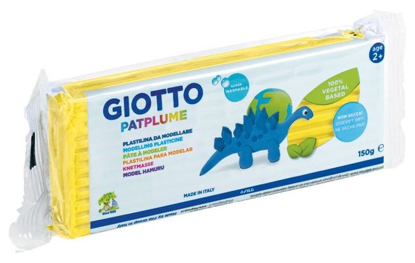 GIOTTO Patplume Kinder-Softknete, 12 x 150g, farbig sortiert