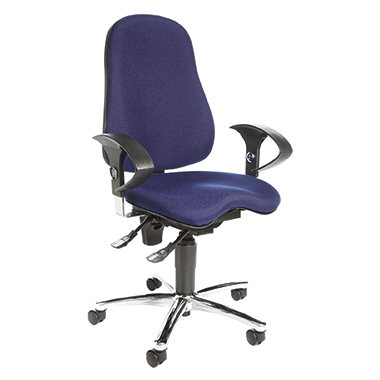 TOPSTAR Bürodrehstuhl Sitness® 10, blau