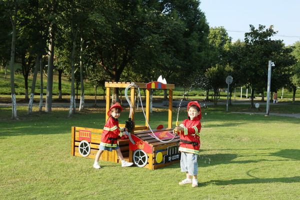 Spielhaus Outdoor-Feuerwehr