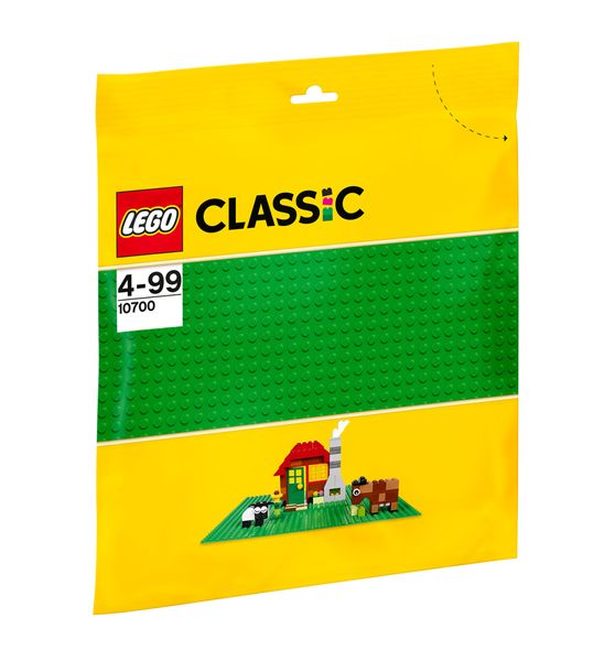 11023 LEGO® grüne Bauplatte V29, 5 Stück