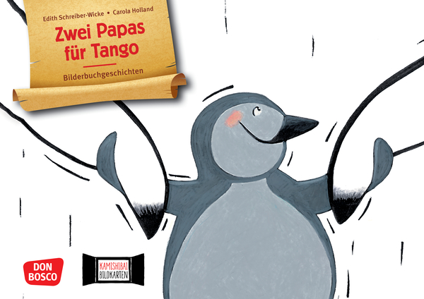 Kamishibai Bildkartenset - Zwei Papas für Tango