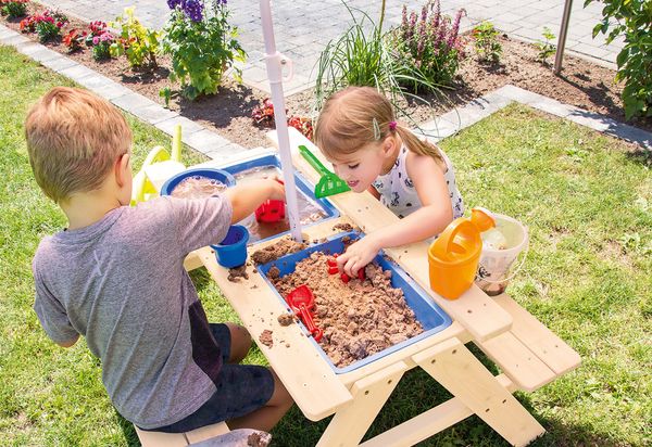 PINOLINO Kindersitzgarnitur Matsch-Nicki für 4 natur