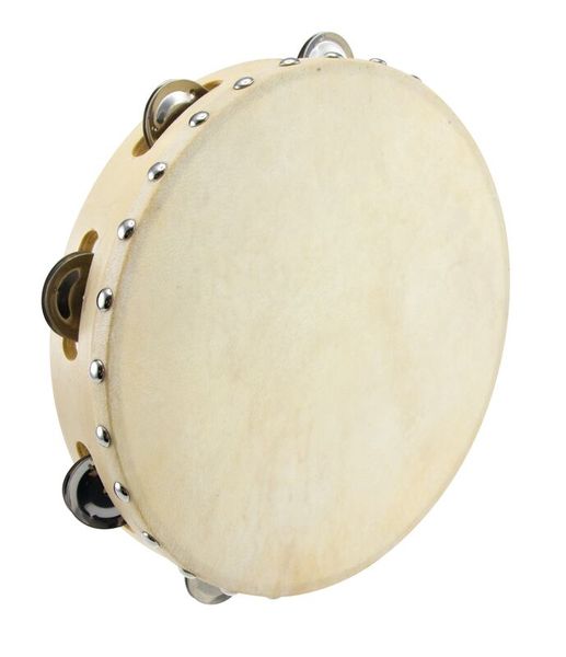 Schellen-Tambourine groß, 25 cm