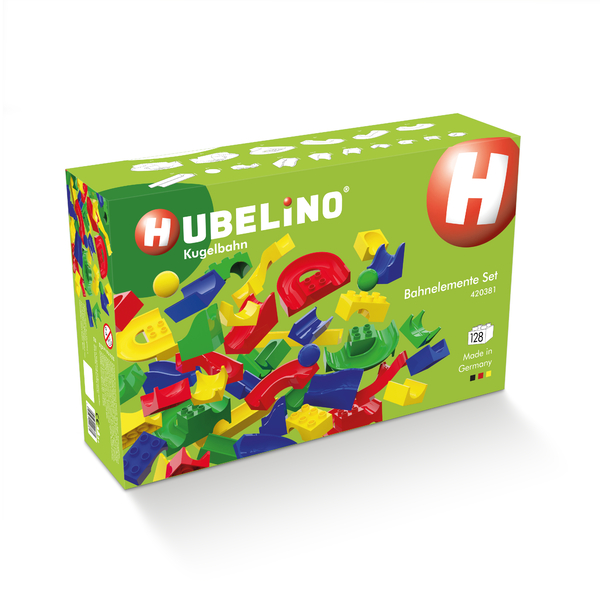 HUBELINO Bahnelemente Set (128 Teile)