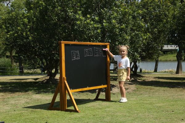 Outdoor Kreidetafel, inkl. 4 Standfüße