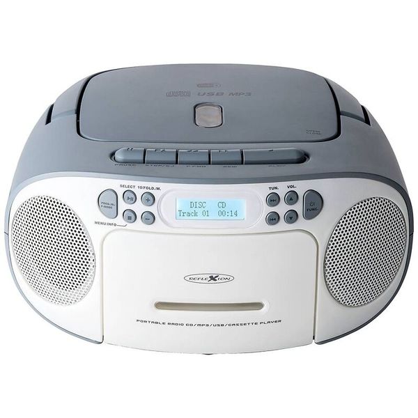 Reflexion CD-Player, inkl. USB und Kassettenwiedergabe