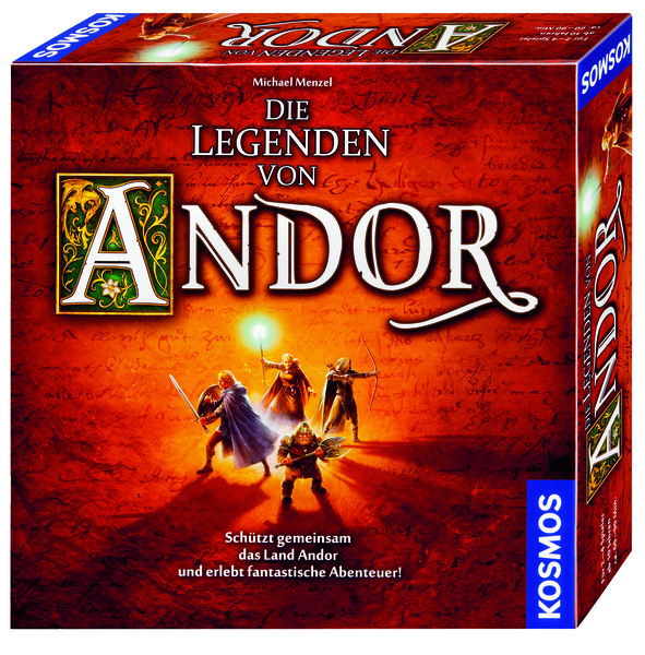 Die Legenden von Andor, 2-4 Personen, ab 10 Jahre