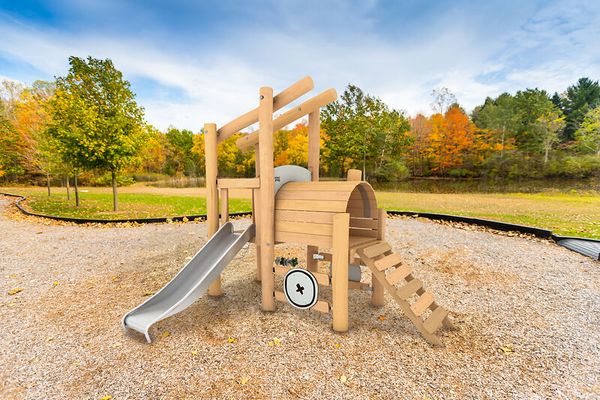 Spielkombination Lokführerhäuschen, Robinia