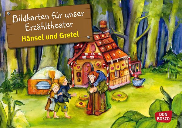 Kamishibai Bildkartenset - Hänsel und Gretel