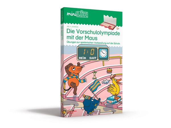 miniLÜK-Set - Die Vorschulolympiade mit der Maus, 4-5 Jahre