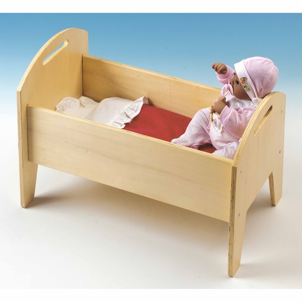 EDUCO Puppenbett aus Holz