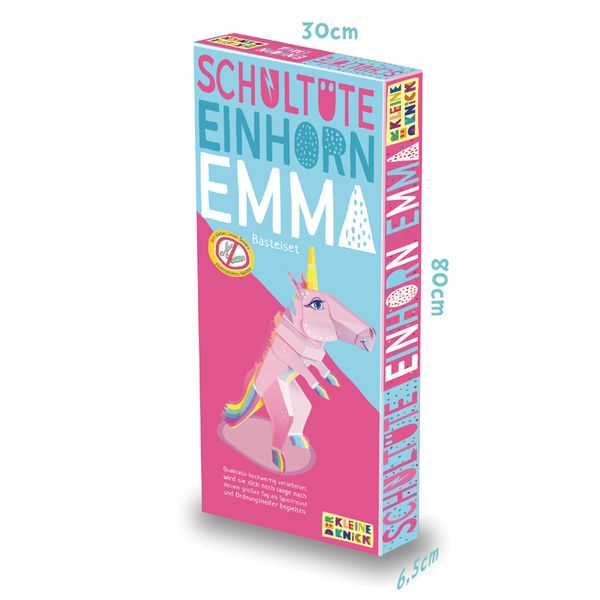 DER KLEINE KNICK Schultüte Einhorn Emma (SONDERANGEBOT)