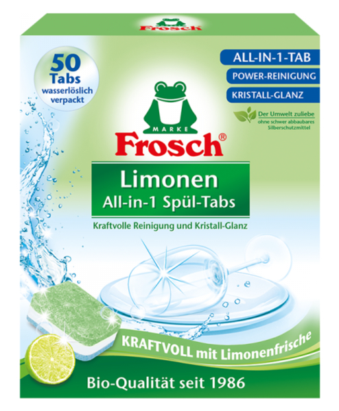 FROSCH Geschirrspül-All-in-1 Tabs , 50er