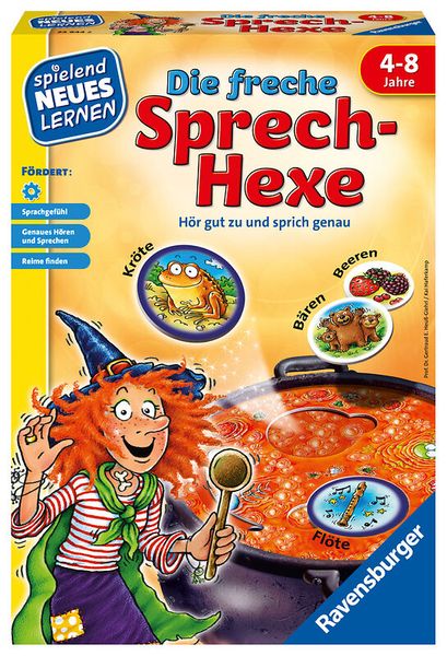 RAVENSBURGER Die freche Sprech-Hexe, 2-4 Personen, ab 4 Jahre