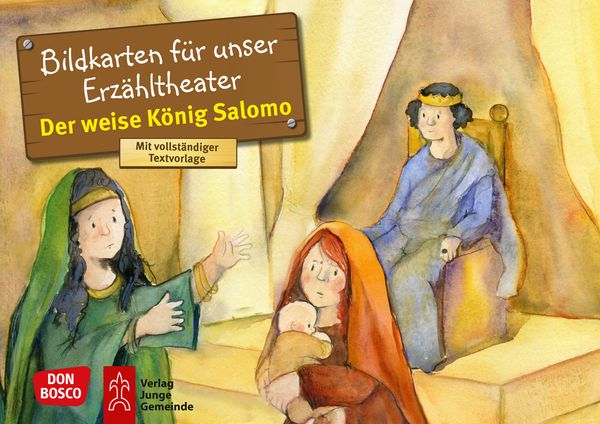 Kamishibai Bildkartenset - Der weise König Salomo