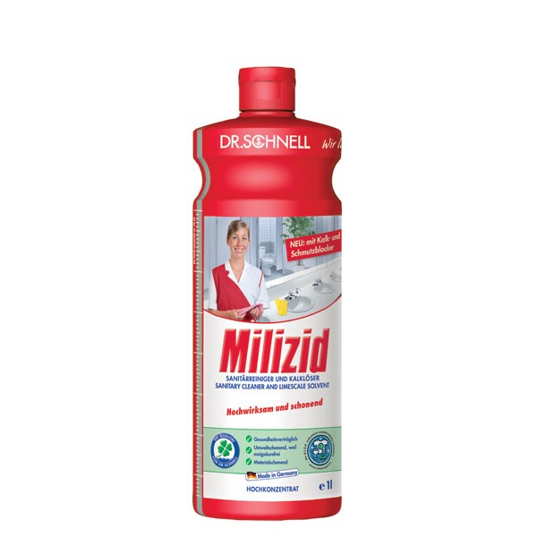 MILIZID (Dr. Schnell), Sanitärreiniger & Kalklöser, 1l