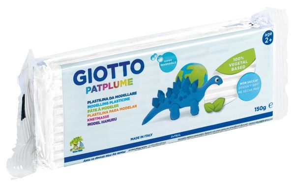 GIOTTO Patplume Kinder-Softknete, 12 x 150g, farbig sortiert