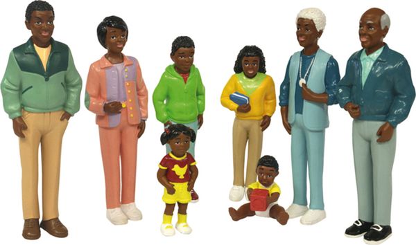 Familien aus aller Welt - Set Afrikanische Familie, 8-teilig (ca. 13 cm hoch)