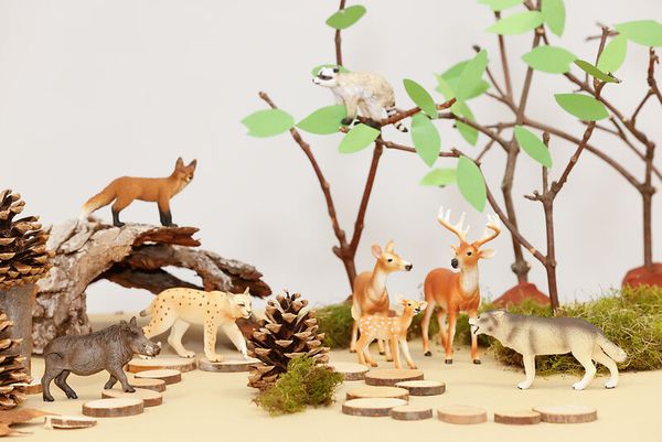 Schleich® Waldtiere-Set, 8-teilig